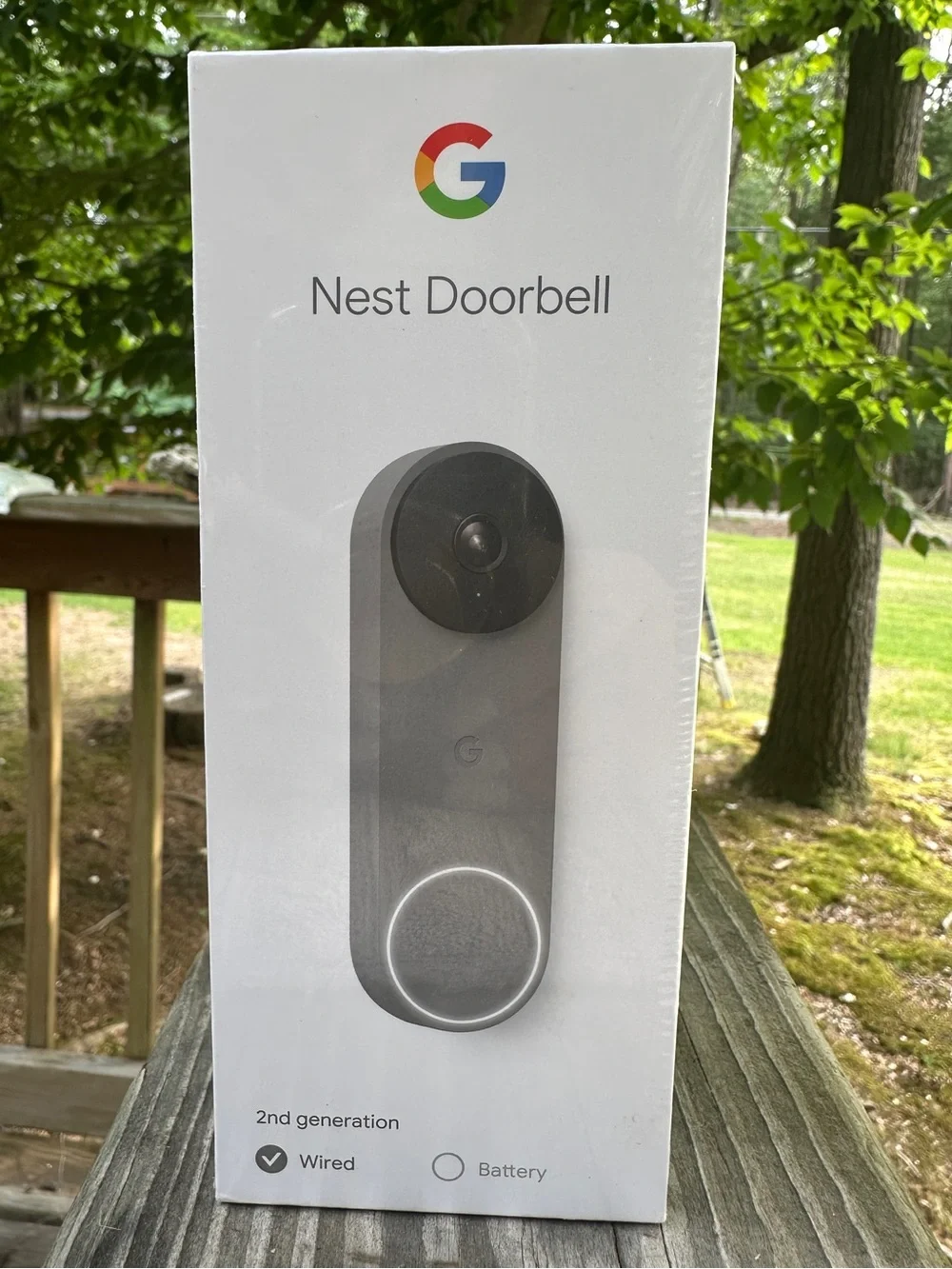 Google Nest Doorbell (Wired, 2nd Gen) NEW